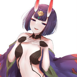 This is a pixiv picture whose title is 酒呑ちゃん.