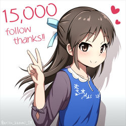 This is a pixiv picture whose title is ピースするありすちゃん.