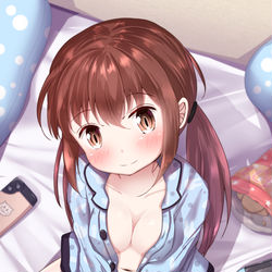 This is a pixiv picture whose title is お泊りに来た無知JCちゃん、その2.