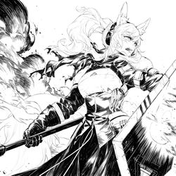 This is a pixiv picture whose title is ニアール.