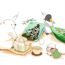 This is a pixiv picture whose title is お茶.