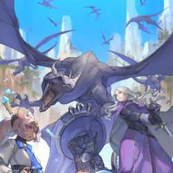 This is a pixiv picture whose title is 【PFAOS】上陸.