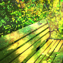 This is a pixiv picture whose title is 猫椅.