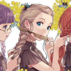 This is a pixiv picture whose title is 【COMITIA131】トリプルシー【通販】.