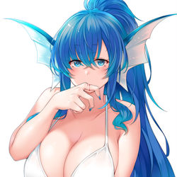 This is a pixiv picture whose title is 人魚.