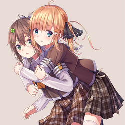 This is a pixiv picture whose title is うちの子落書き.