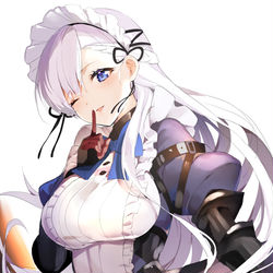 This is a pixiv picture whose title is ベルファスト.