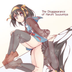 This is a pixiv picture whose title is 劇場版「涼宮ハルヒの消失」公開10周年.