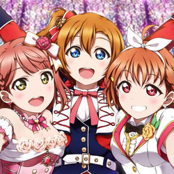 This is a pixiv picture whose title is ほのちかぽむ.