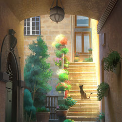 This is a pixiv picture whose title is sketch~in the sun~.