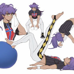This is a pixiv picture whose title is Bodybuilding kbdn.