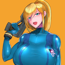This is a pixiv picture whose title is SAMUS.
