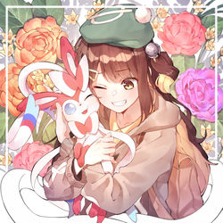 This is a pixiv picture whose title is ◑.