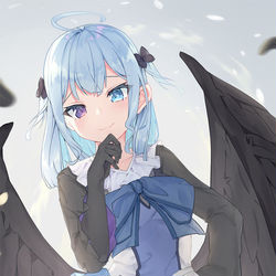 This is a pixiv picture whose title is (*ò﹃ó*).