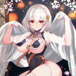 This is a pixiv picture whose title is シリアス.