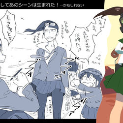 This is a pixiv picture whose title is 映像研に手を出した.