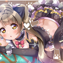 This is a pixiv picture whose title is キャットツインテール.