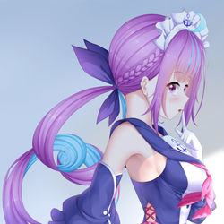 This is a pixiv picture whose title is あくあ.