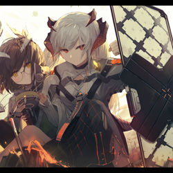 This is a pixiv picture whose title is ∞.