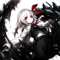 This is a pixiv picture whose title is hollow.