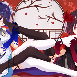 This is a pixiv picture whose title is 希儿的元宵宴~.