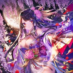 This is a pixiv picture whose title is [戦国布武]お市の方.