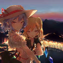 This is a pixiv picture whose title is 😏.