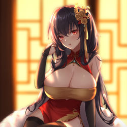This is a pixiv picture whose title is 大鳳.