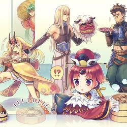 This is a pixiv picture whose title is 紅閻魔の幕間を見ました.