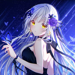 This is a pixiv picture whose title is Butterfly dream.