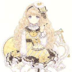 This is a pixiv picture whose title is ホワイトロリータ.