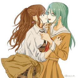 This is a pixiv picture whose title is さよリサとか2.