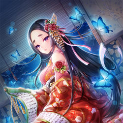 This is a pixiv picture whose title is [戦国布武イラコン] お市の方.