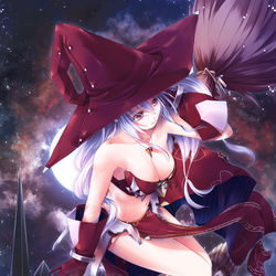 This is a pixiv picture whose title is 『Z/X』月夜の日課.