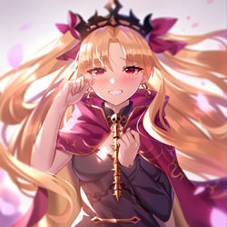 This is a pixiv picture whose title is エレシュキガル.