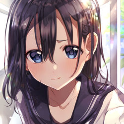 This is a pixiv picture whose title is 「 …ねぇ 」.