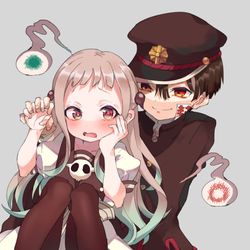 This is a pixiv picture whose title is 花子くん.
