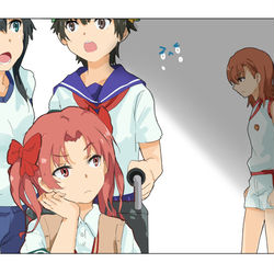 This is a pixiv picture whose title is 記憶.