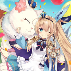 This is a pixiv picture whose title is 4周年おめでとう.
