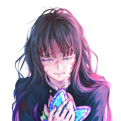 This is a pixiv picture whose title is 肉親の死.