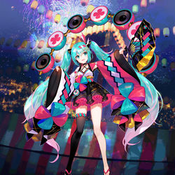 This is a pixiv picture whose title is MATSURI.