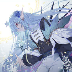 This is a pixiv picture whose title is 冬を統べる.