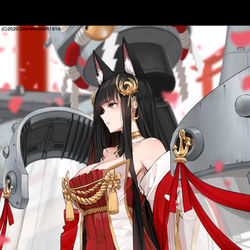 This is a pixiv picture whose title is Nagato.