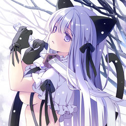 This is a pixiv picture whose title is 黒猫と剣.