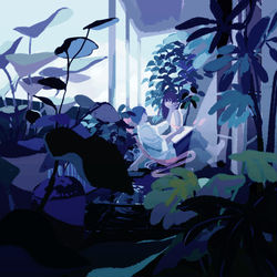 This is a pixiv picture whose title is 息するように.