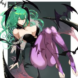 This is a pixiv picture whose title is モリガン・アーンスランド.