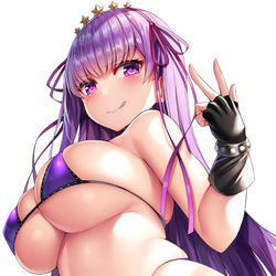 This is a pixiv picture whose title is 水着BBちゃん！.