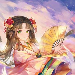 This is a pixiv picture whose title is 阿市.