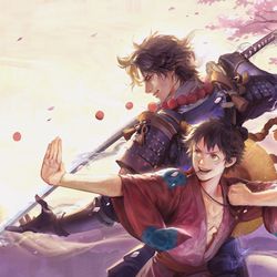 This is a pixiv picture whose title is A&L.