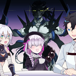 This is a pixiv picture whose title is 時の先導者.